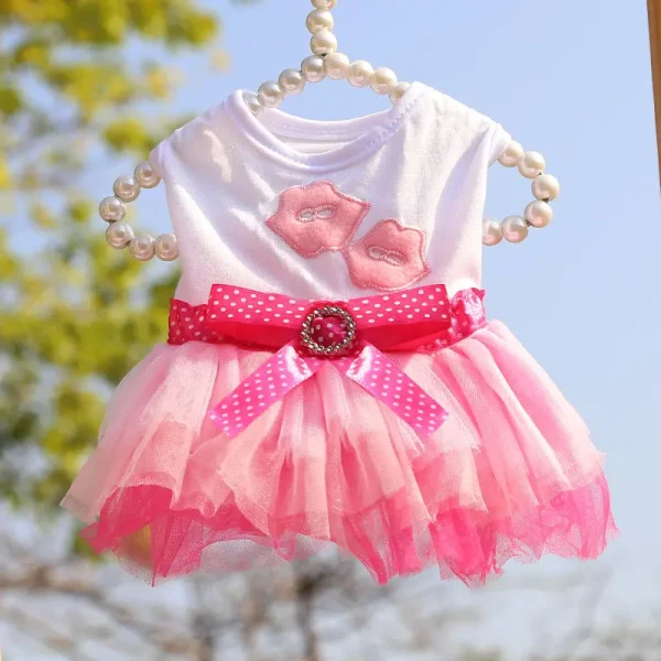 Spring Dog Lace Dress - Image 5