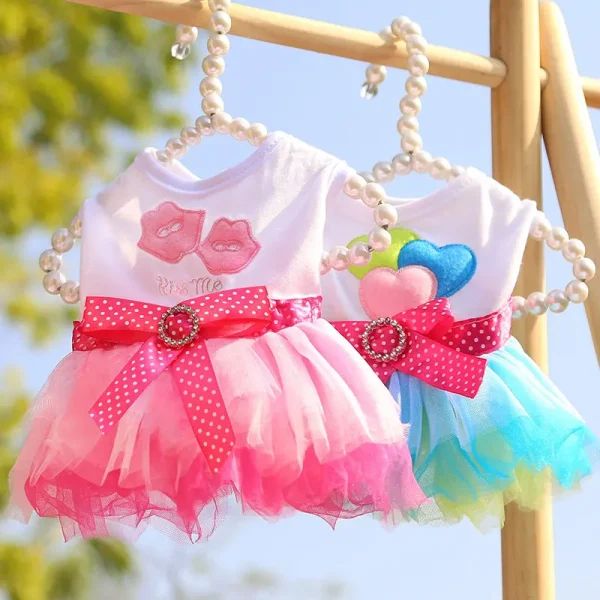 Spring Dog Lace Dress - Image 4