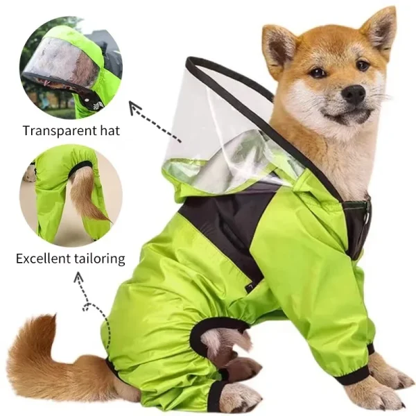 Dog Jacket Dogs Water Resistant Clothes - Image 3