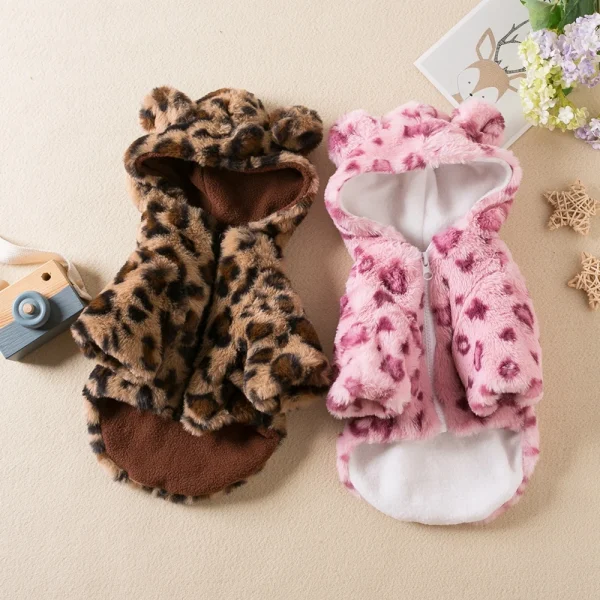 Winter Pet Dog Clothes Warm Fleece